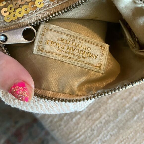 American Eagle Y2K sequin coin purse wristlet - Picture 3 of 7